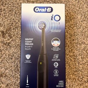 iO Series 2 Black Rechargeable Toothbrush